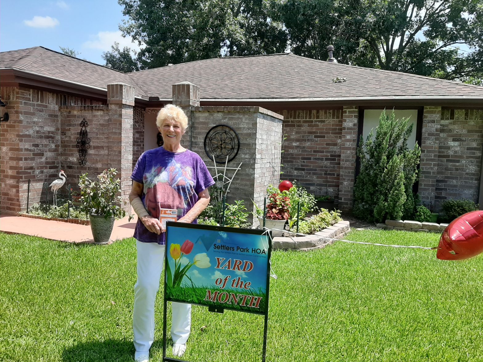 July 2020 Yard of the Month Winner!